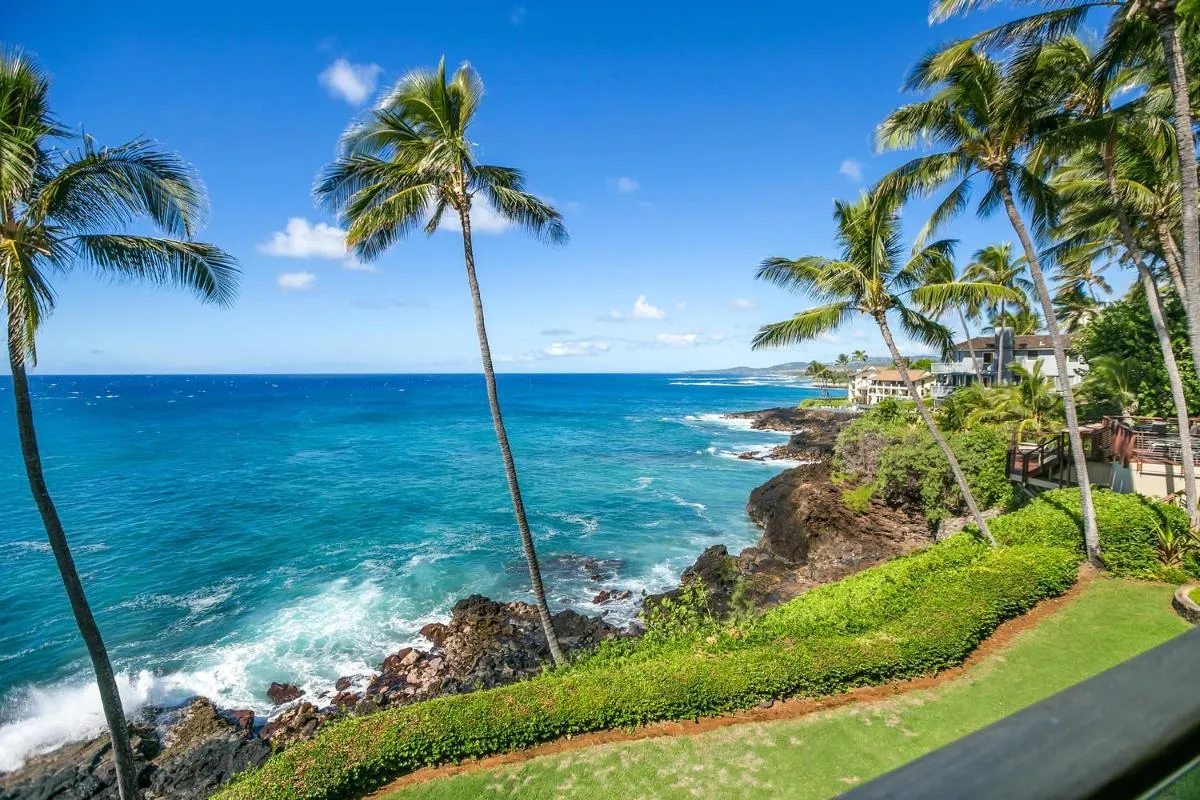 Image 2 of Unique Oceanfront Condo with AC- Alekona Kauai