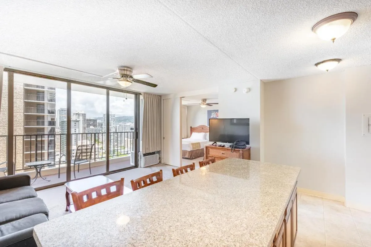 Image 3 of Waikiki Banyan High Level Condo with Private Lanai condo