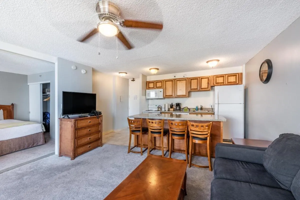 Image 4 of Waikiki Banyan High Level Condo with Private Lanai condo