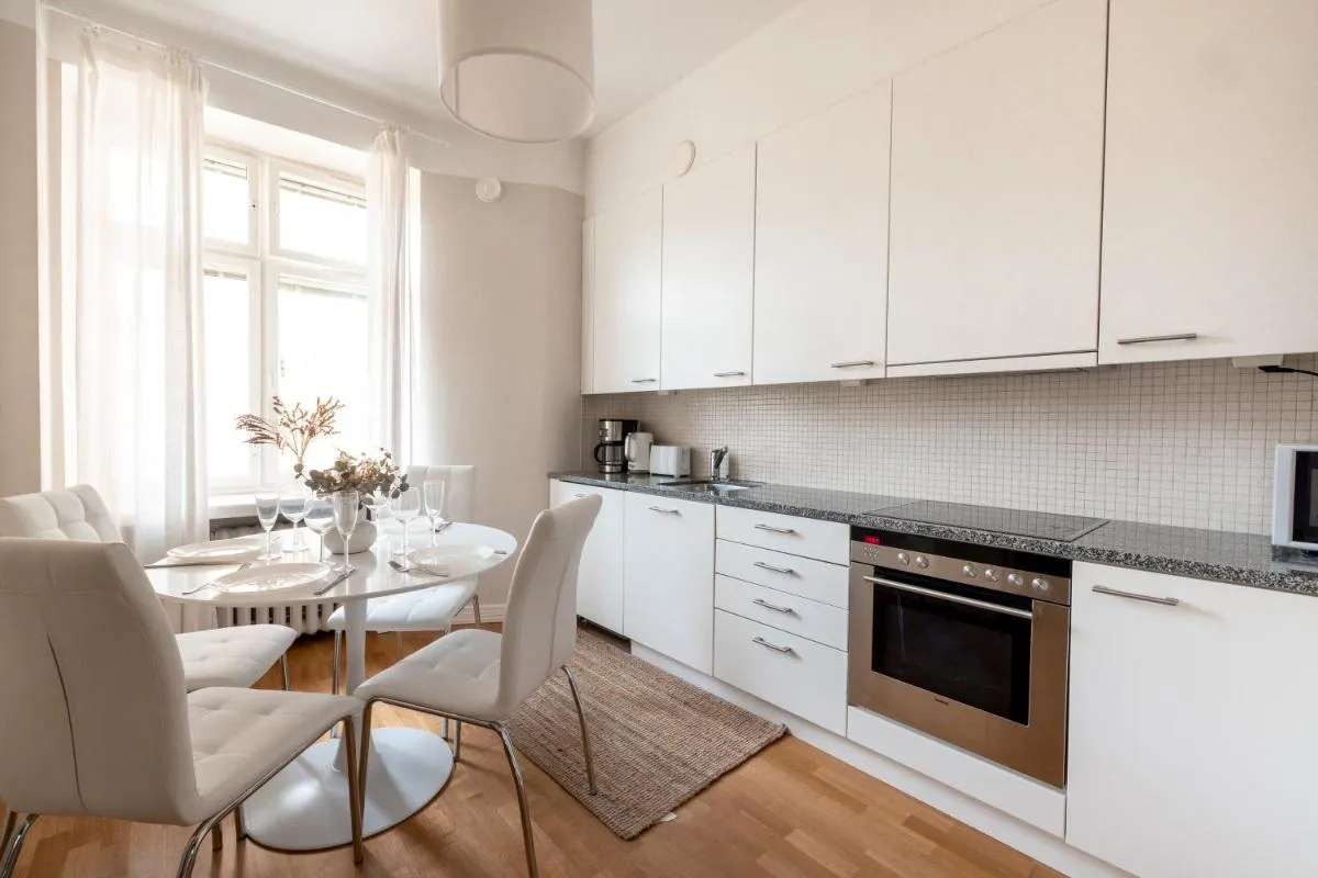 Image 3 of 2ndhomes 117 m2 Bright Top Floor 3 Bedroom Apartment with Sauna in Helsinki Center