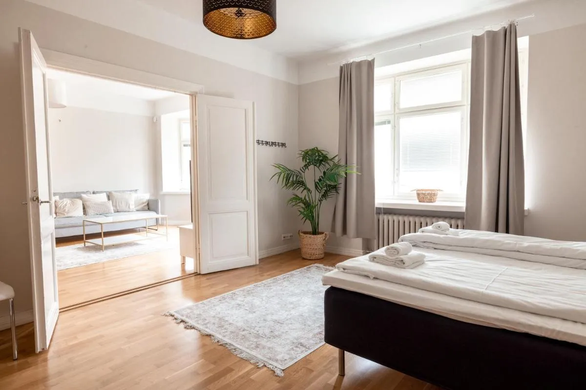 Image 1 of 2ndhomes 117 m2 Bright Top Floor 3 Bedroom Apartment with Sauna in Helsinki Center