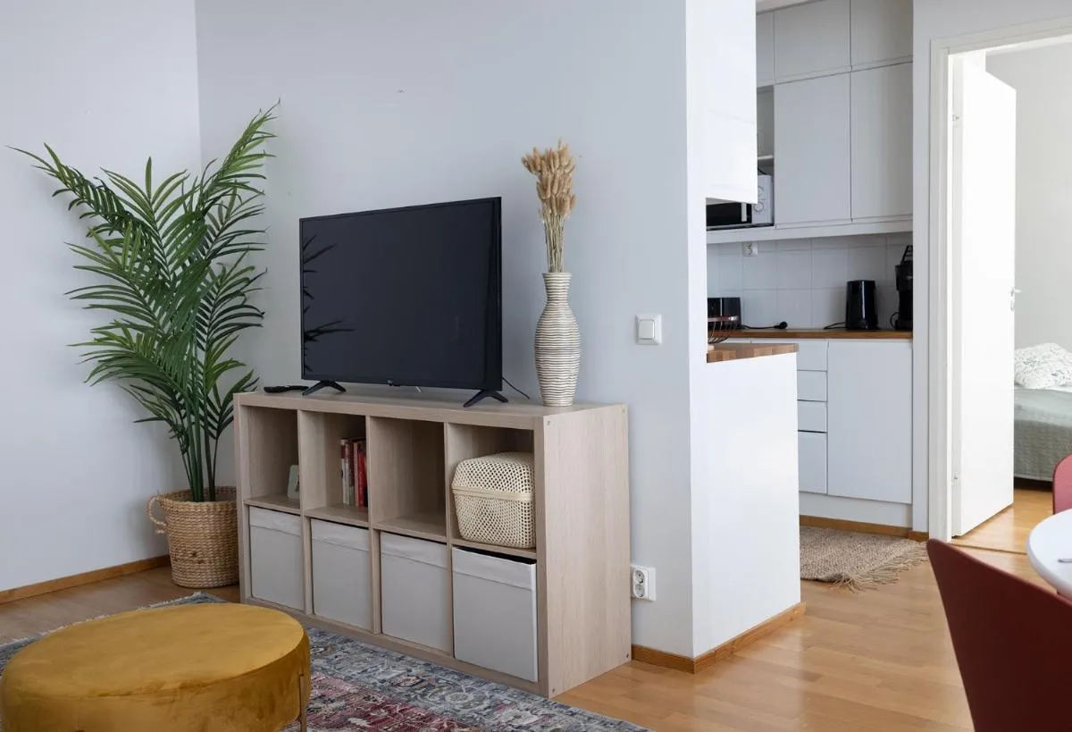 Image 1 of 2ndhomes Charming 1BR Apartment with Sauna in Lönnrotinkatu