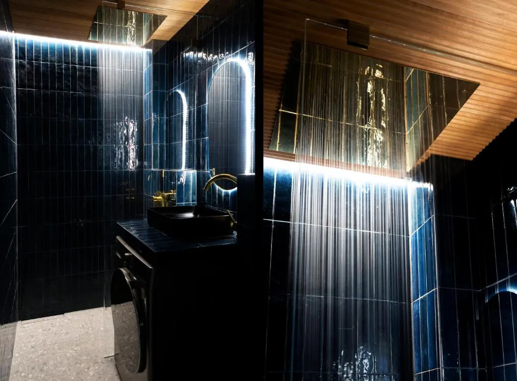 Image of Finnish design penthouse in Trendy Neighborhood