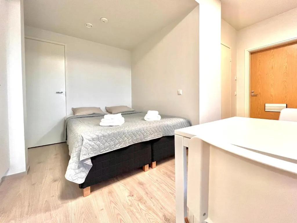 Image of New studio apartment – next to Vuosaari metro and mall, self check-in