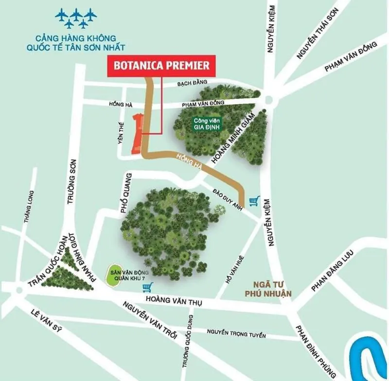 Image 4 of Botanica Premier Apartment – near Tan Son Nhat airport – 5 minutes – Nice