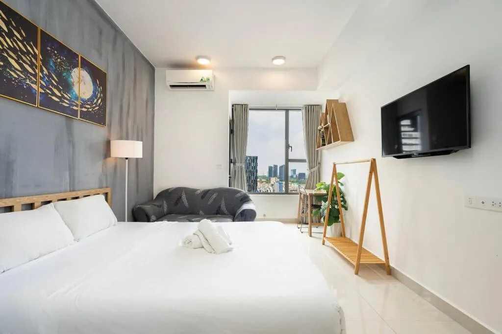 Image 1 of Căn hộ tầng cao,view đẹp,có hồ bơi vô cực,gym free
