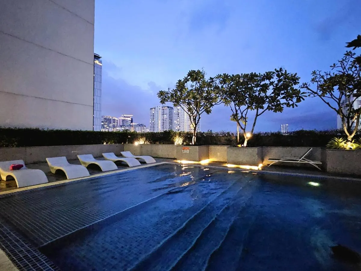 Image 3 of Homely apartment with balcony and garden view in Happy Residence, Phu My Hung