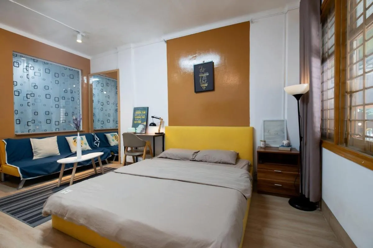 Image 4 of Lagom studio 24 – bathtub-balcony, Nguyen Du, Ben Nghe Ward, dist 1