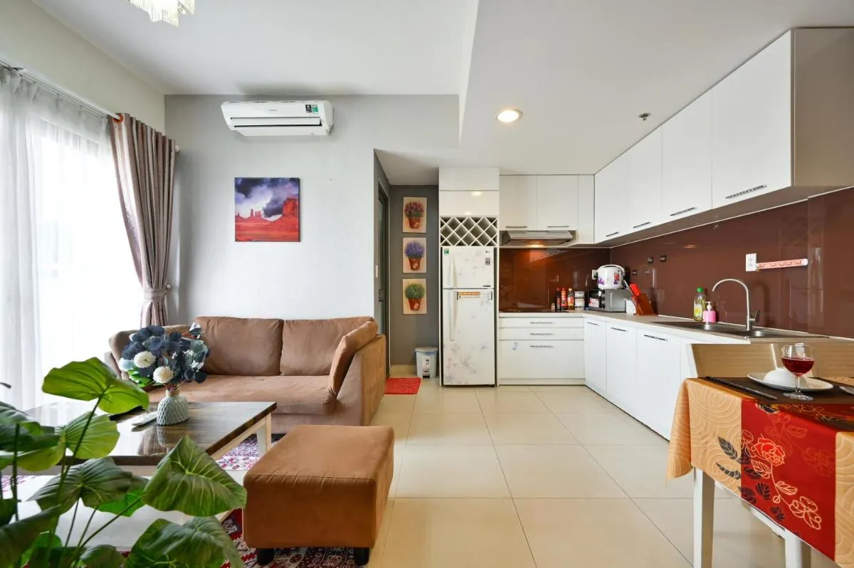 Image 5 of Landmark View 2 bedrooms condo in T1 Masteri Thao Dien, Fully Furnished With Full Amenities