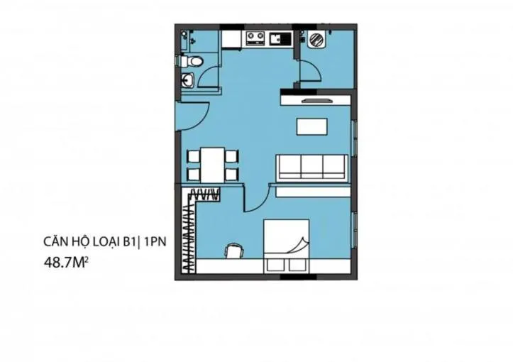 Image 5 of Modern 1 bedroom apartment – C’ House