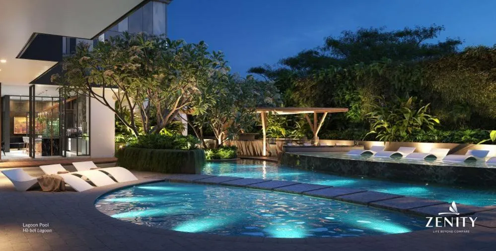 Image 1 of Modern District 1 3BR D1&Zenity apartment OUTDOOR Jacuzzi Pool