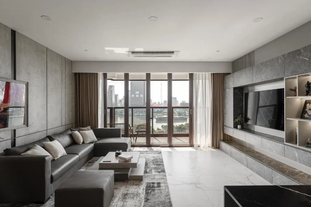Image 1 of Sài Gòn River View High-end Apartment by CR Concept