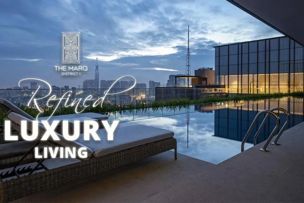 Image 1 of The Rixx Lavish Apartment in the central of Dist1 with pool, gym, sauna, jacuzzi, kidsclub