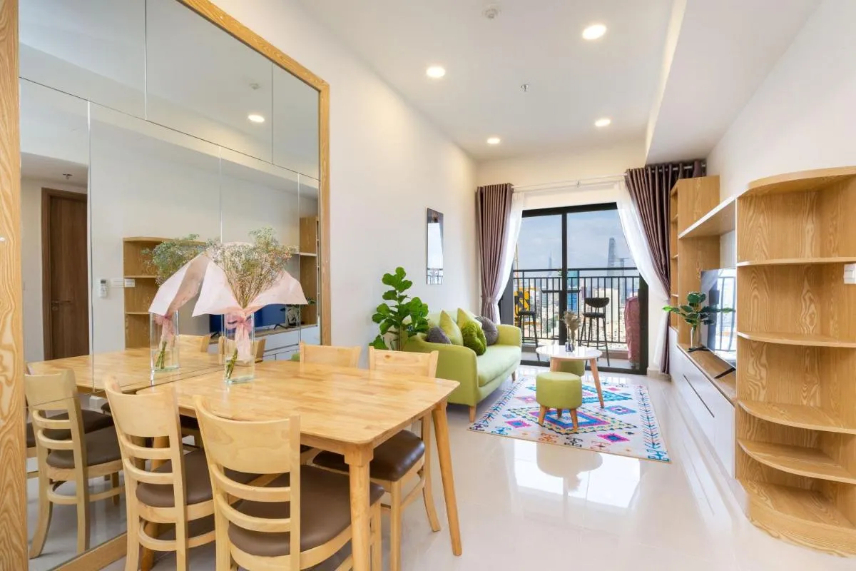Image 4 of Yu Stay Green Premium Luxury 2bedrooms Condotel in D1 near Bui Vien Street