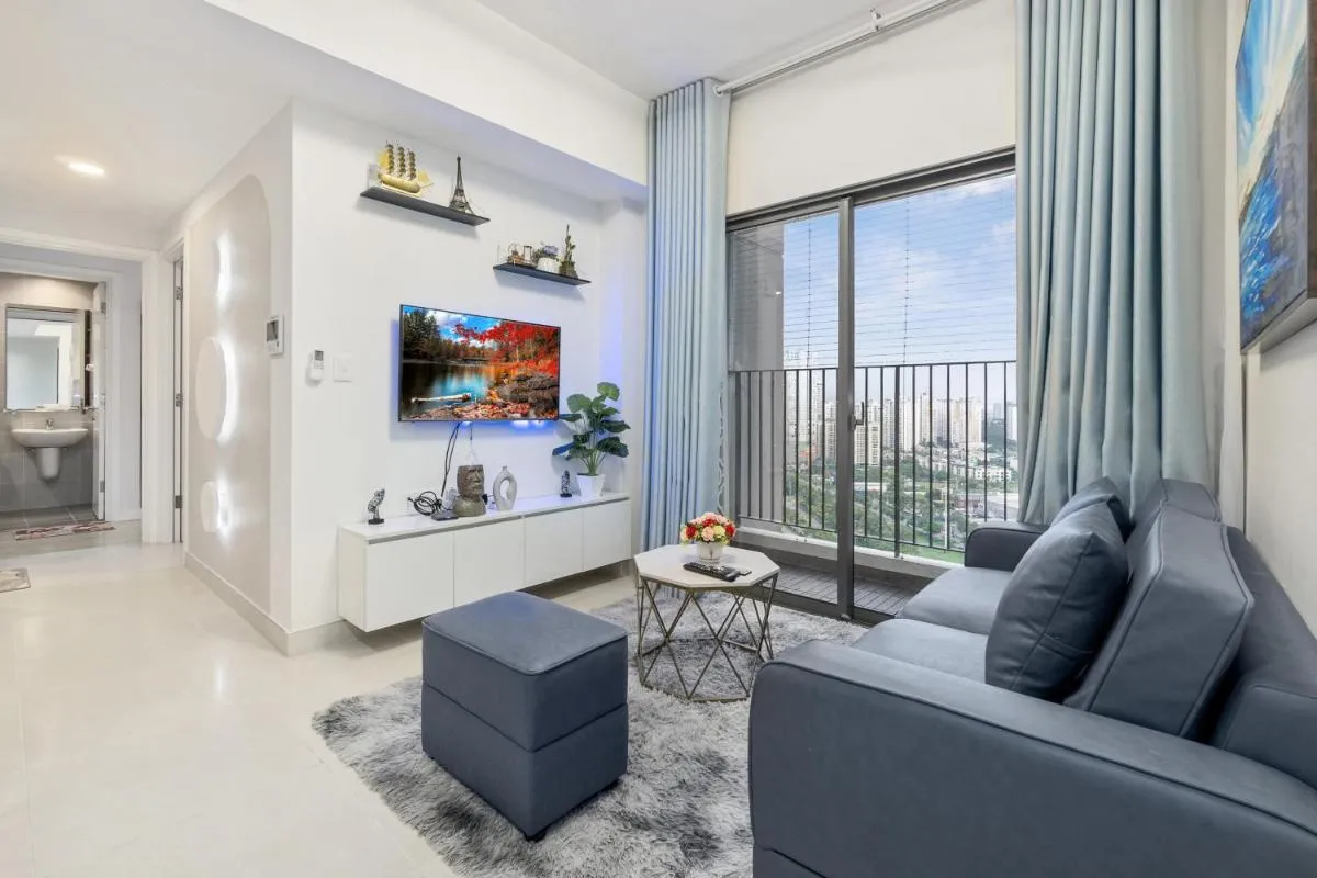 Image 5 of Cozy 2 Bedrooms Condo in T1 Masteri Thao Dien, Fully Furnished With Full Amenities