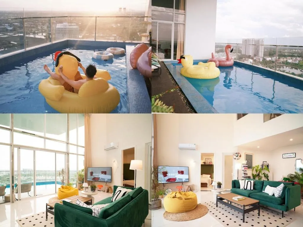 Image 1 of Full Duplex Apartment – with private pool – Gnite Stay