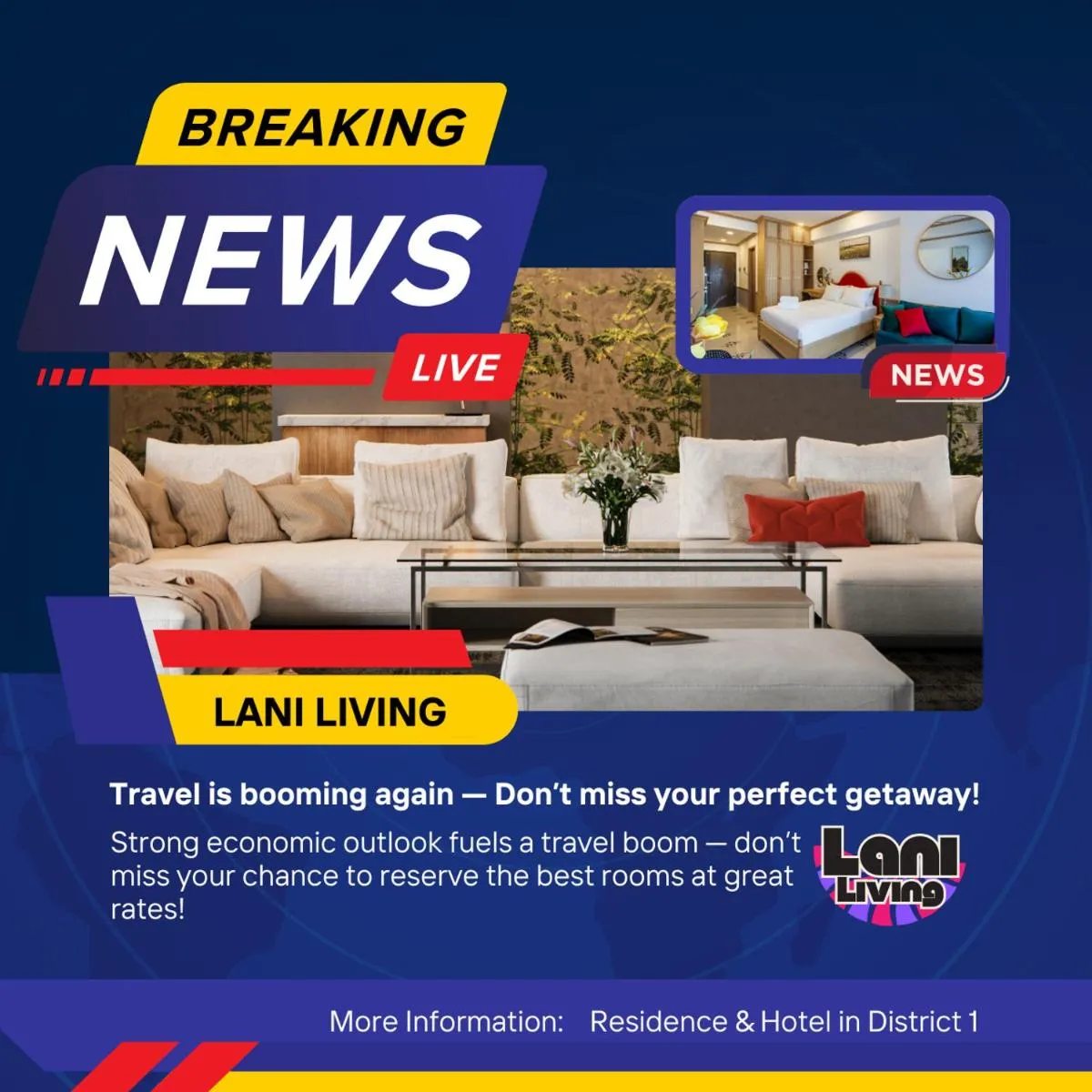 Image 4 of Lani Living – Residence & Hotel in District 1