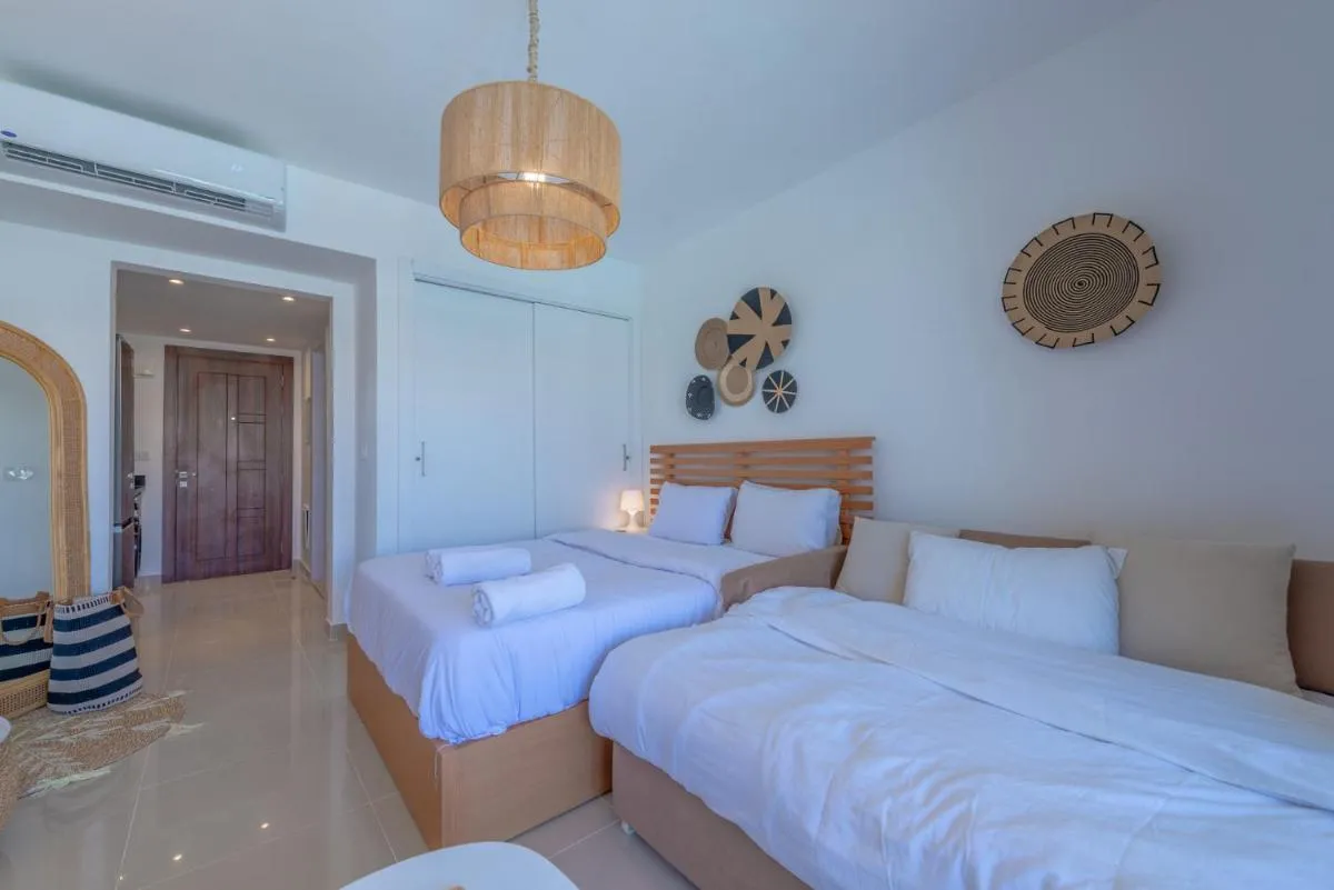 Image 4 of Boho-Chic Studio Apartment in G-Cribs, Pool View