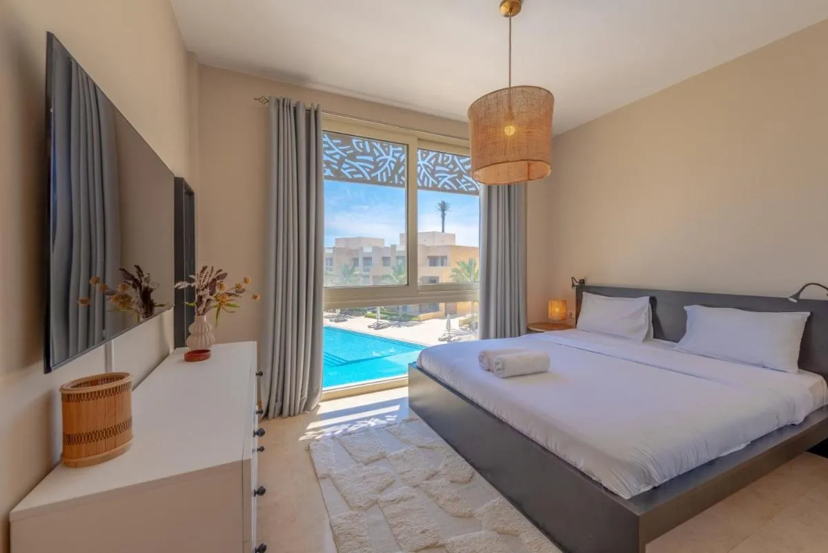 Image 1 of Coastal Vibe 2BR in Mangroovy, El Gouna. Private Rooftop & Pool