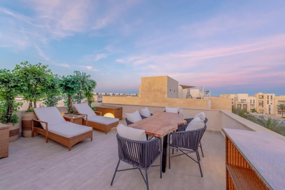 Image 6 of Coastal Vibe 2BR in Mangroovy, El Gouna. Private Rooftop & Pool