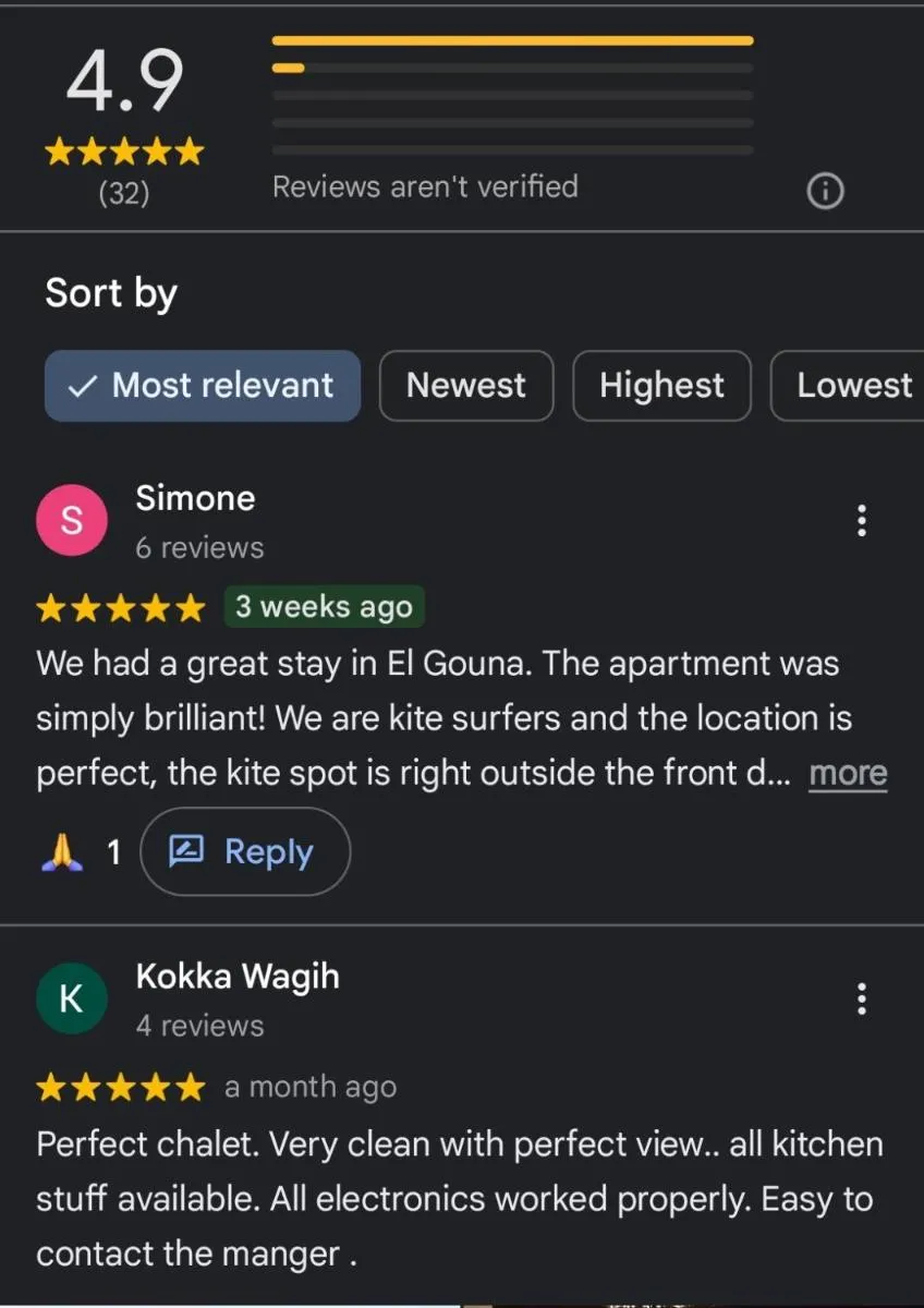 Image 3 of El Gouna Waterside D Apartment 2-Bedroom, 4-Beds