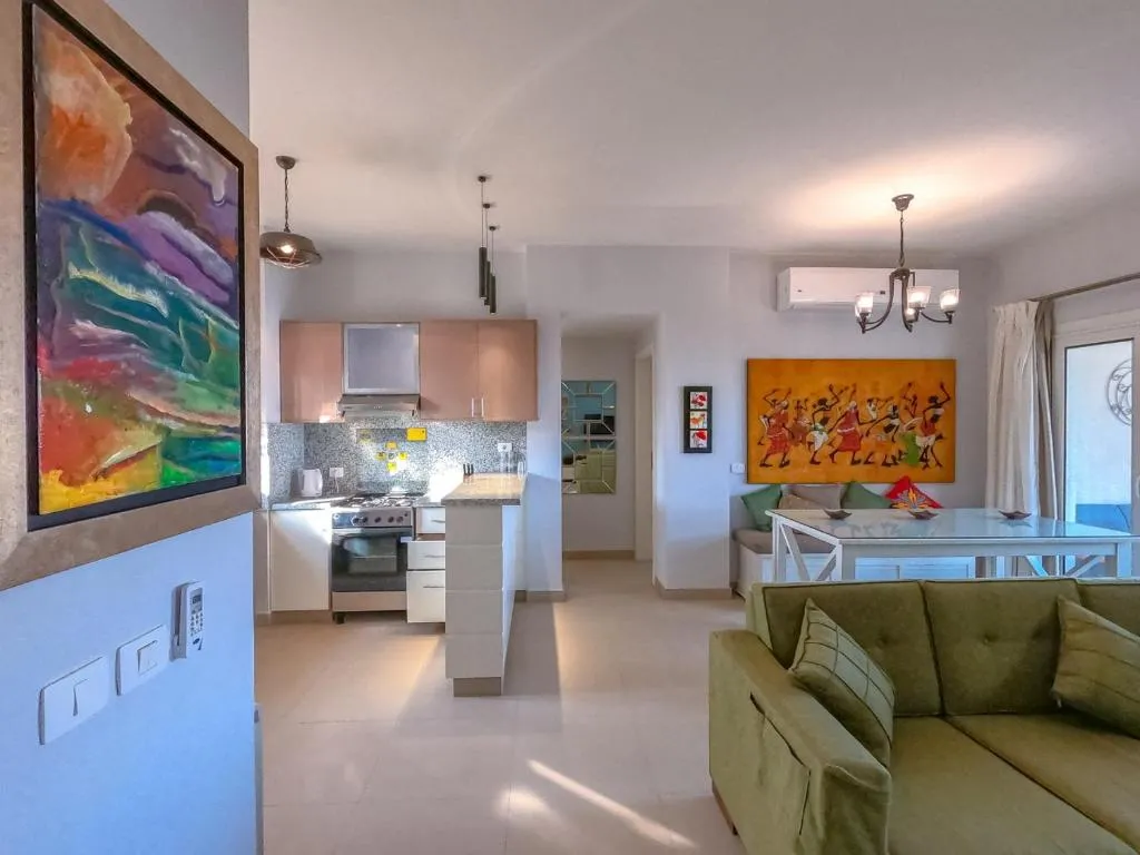 Image of Exotic Retreat 2 BR Apartment in Water Side Lagoon Pool