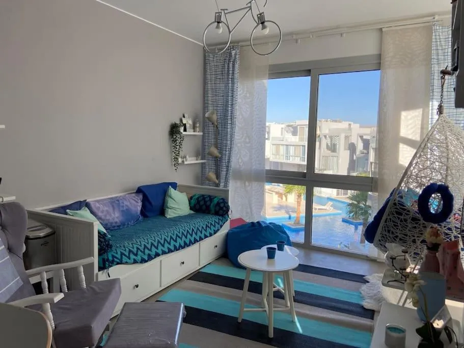 Image 2 of Gouna Pool view with rooftop living & BBQ grill