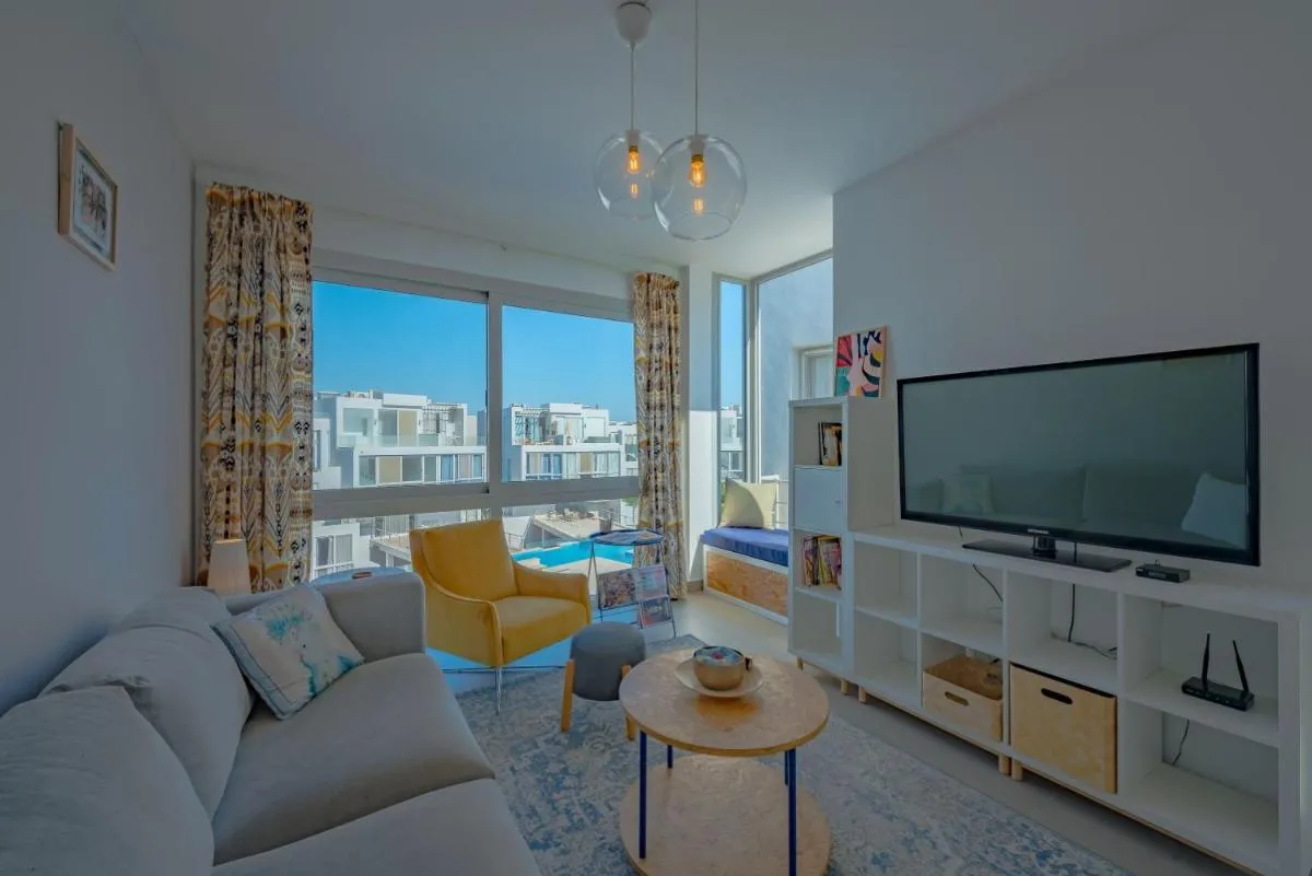 Image 5 of Modern 1-Bedroom Apartment in Sholan, El Gouna. Pool View