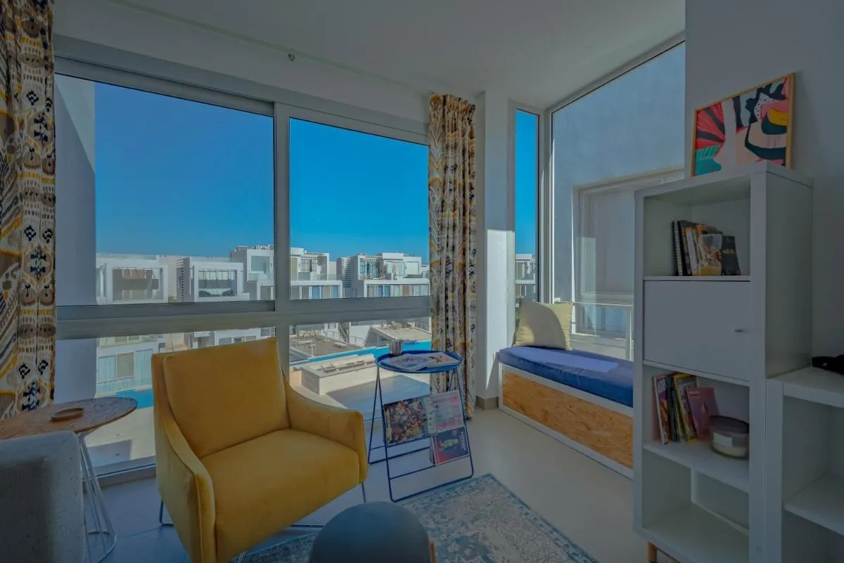 Image 1 of Modern 1-Bedroom Apartment in Sholan, El Gouna. Pool View