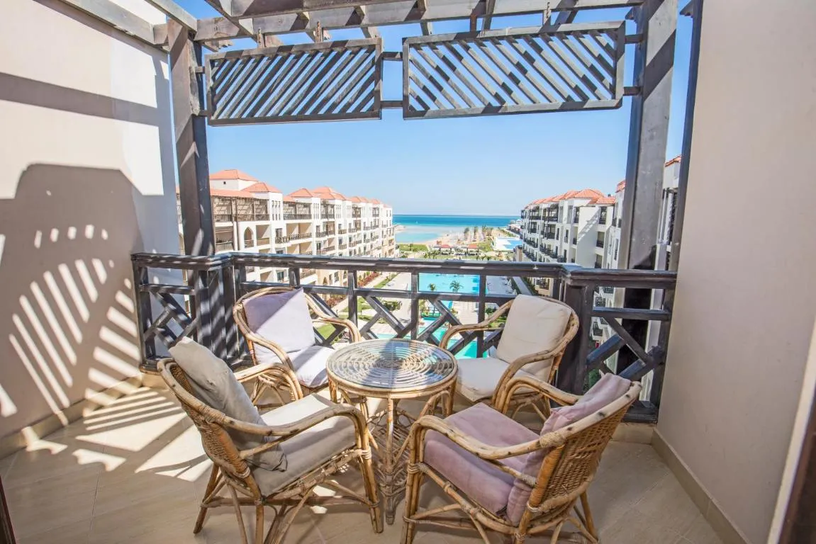 Image of Premium sea view 2 bedrooms 2 bathrooms apartment located within Gravity Hotel & Aquapark Hurghada