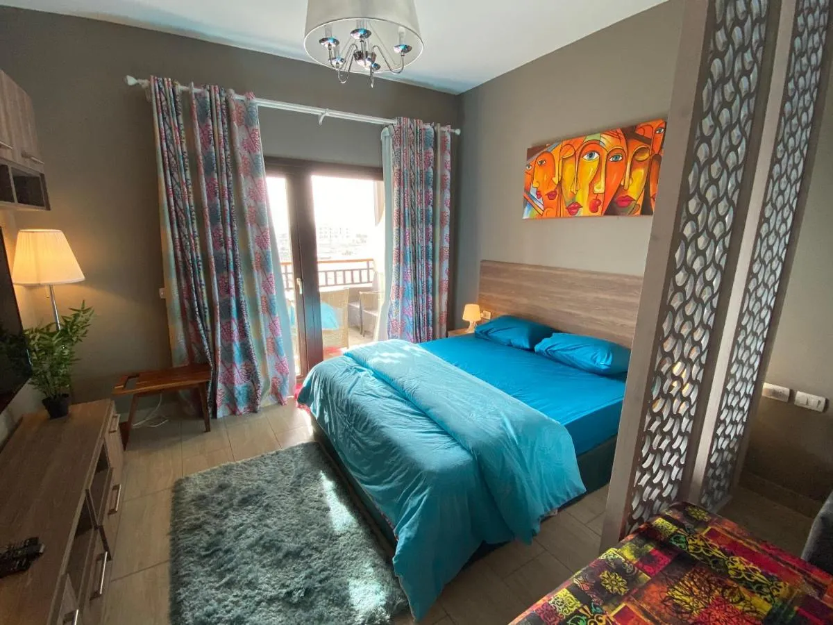 Image 1 of Stylish Pool view studio in Al Dau Heights