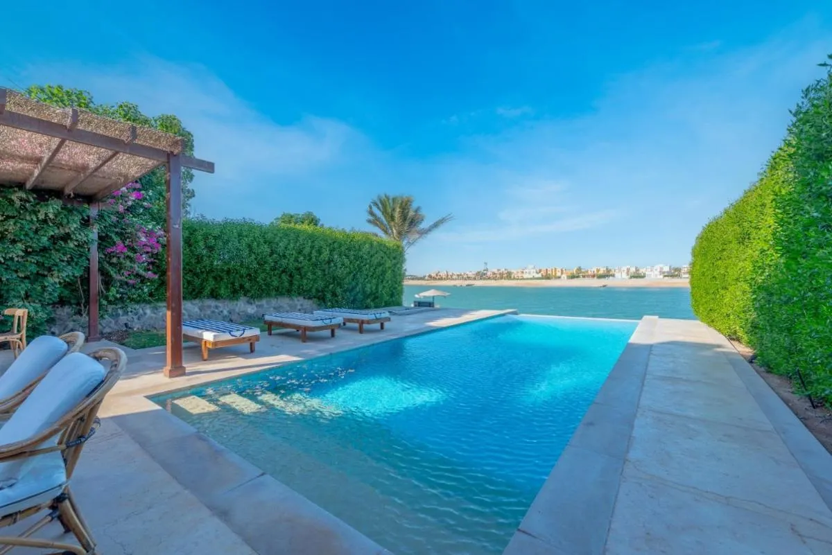 Image 3 of 3BR Family Villa in Sabina, El Gouna. Lagoon & Private Pool