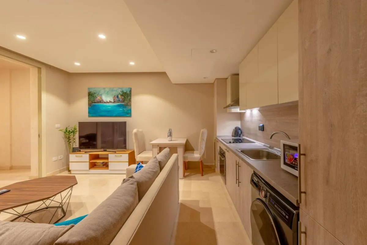 Image 4 of Cozy 1-Bedroom Apartment in Mangroovy, El Gouna. Private terrace, garden and pool access