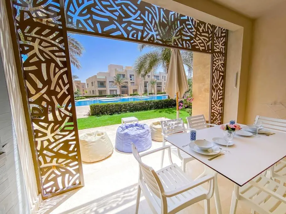 Image of Cozy 1 Bedroom Ground Floor Apartment with Pool