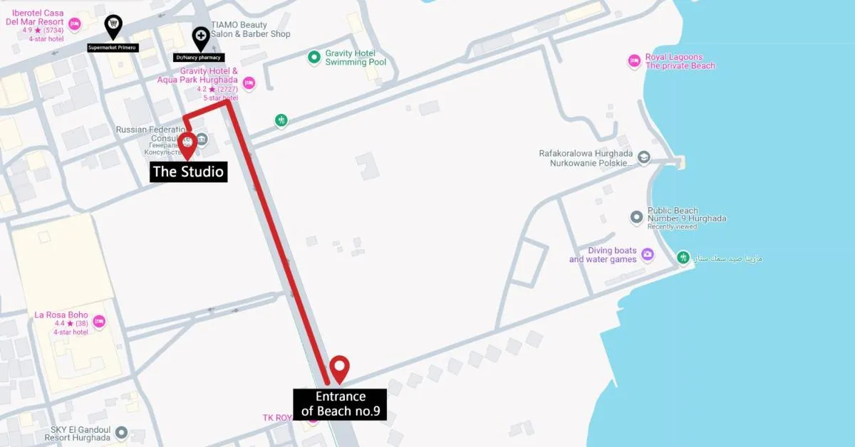 Image 2 of Cozy studio near by the beach – Intercontinental