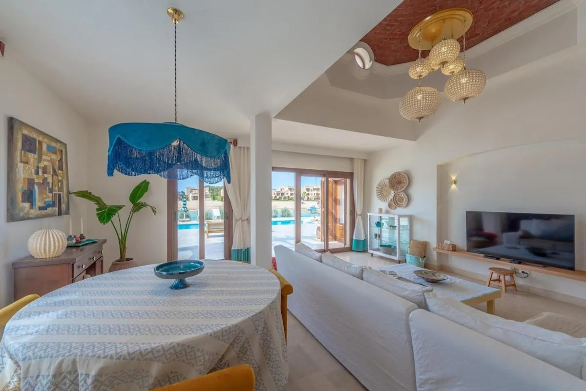 Image 1 of Dream Beach House on Island 3BR Priv Pool Sabina El Gouna