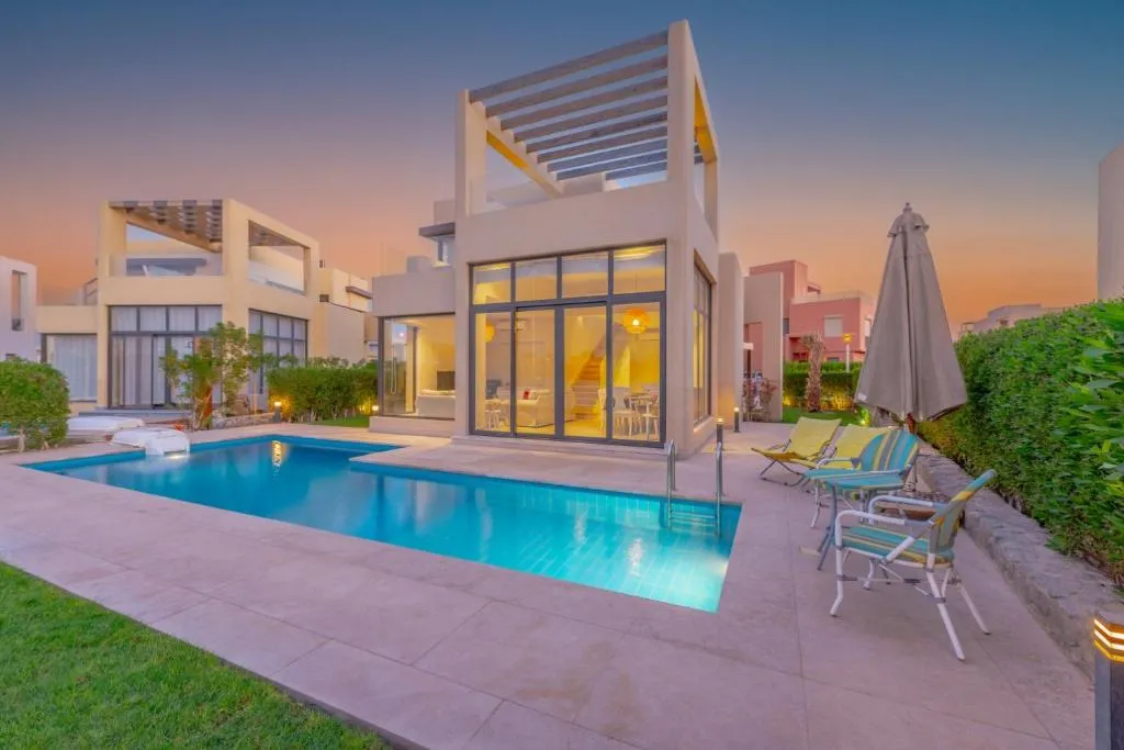 Image of Elegant 4BR in Tawila, Gouna. Private Pool, Lagoon