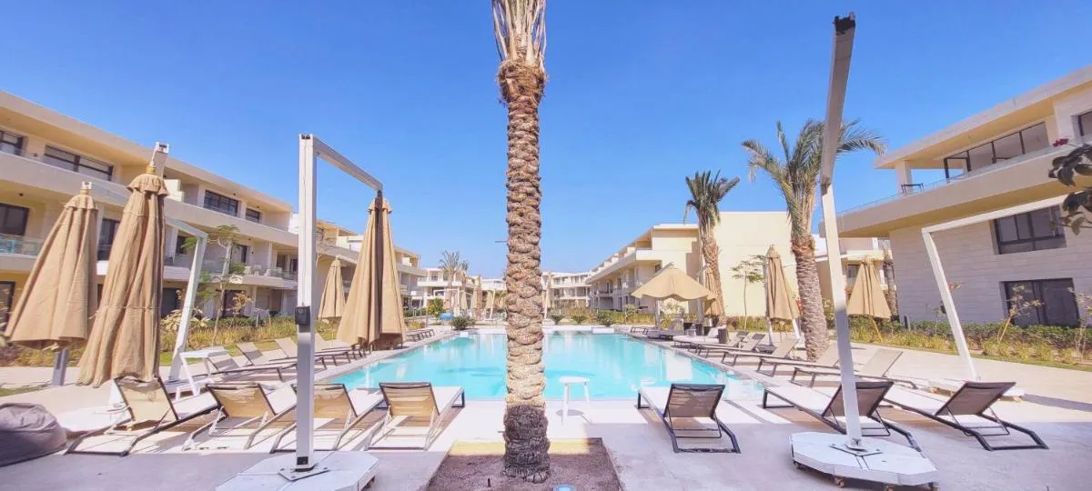 Image 2 of Modern 1-Bedroom Apartment in G-Cribs, El Gouna, pool access