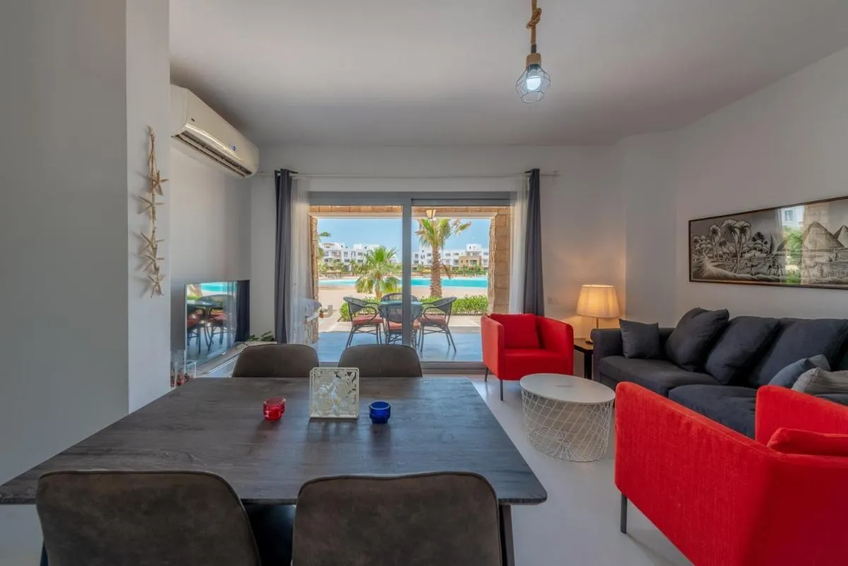 Image 4 of New! Lovely 1BR in Swan Lake, Gouna. Azure Lagoon