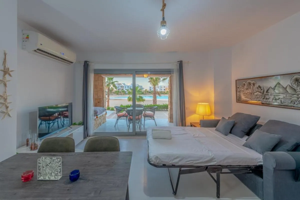 Image 5 of New! Lovely 1BR in Swan Lake, Gouna. Azure Lagoon