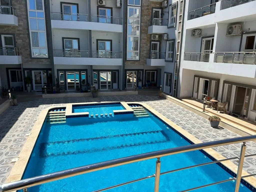 Image of Studio with a pool view