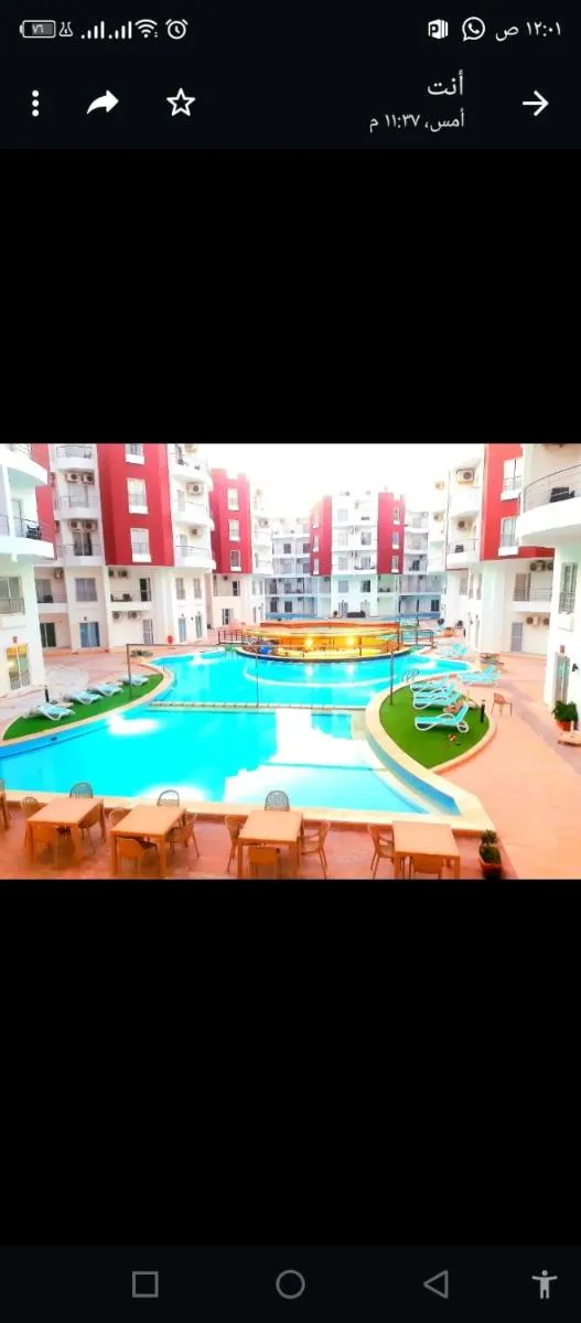 Image 3 of شقه بغرفه نوم واحده في الغردقه منتجع أكوا بالمز قبل الجونه