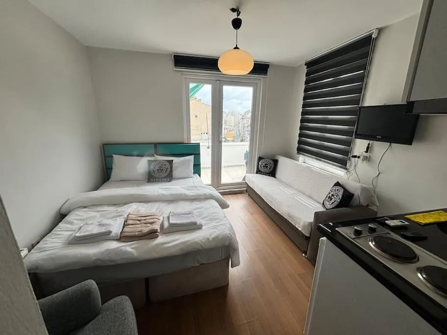 Image of Sunny Terrace Retreat Near Taksim Square