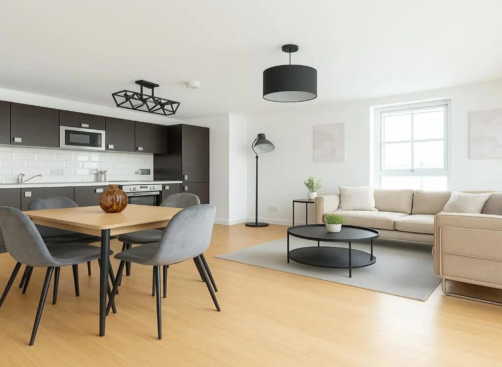 Image 1 of 2 Bed Flat with Balcony in Dalston