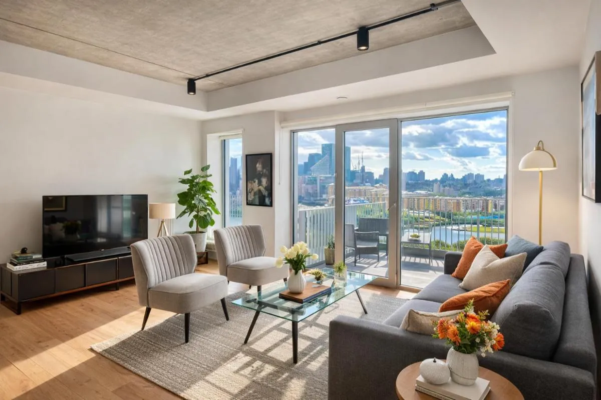 Image 5 of Beautiful view to Canary Wharf , O2 arena , near by London Excel 3-beds