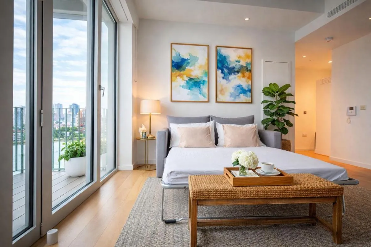 Image 2 of Beautiful view to Canary Wharf , O2 arena , near by London Excel 3-beds