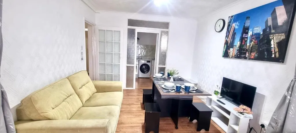 Image 1 of Friendly family apartment comfort sleep 6 close to tube bus airport