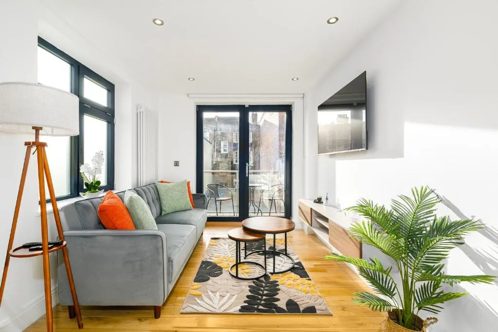 London City Shoreditch Hoxton Modern 2Bedroom 2 Bathroom with Balcony Sleeps 6