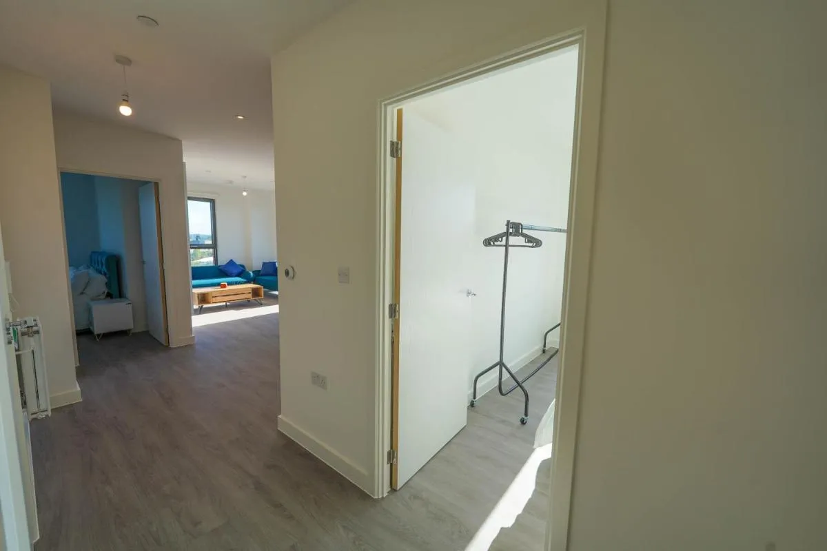 Image 3 of Modern 2BR Wembley Apartment Stadium Views and Balcony
