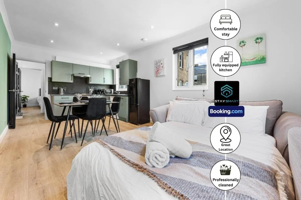 Image 3 of Modern, Central & Comfy Apt By Stay Smart Short Lets & Serviced Accommodation Deptford With Free WiFi